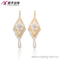 29369- Boucles d&#39;oreilles perlées de bijoux de lustre de mode de Xuping avec la fleur